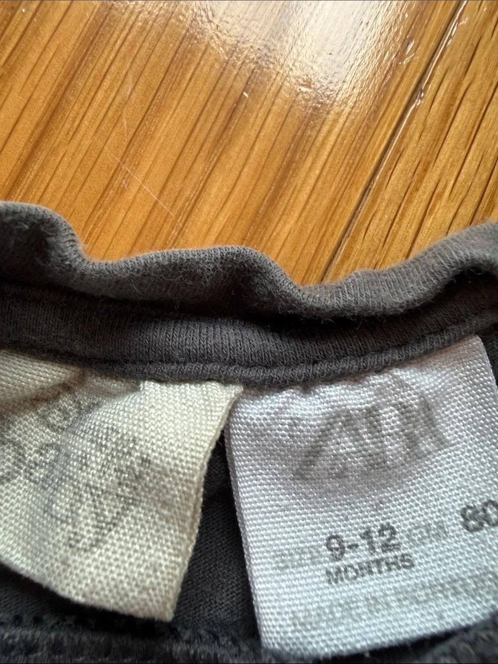GAP Black Short Sleeve Tee with Mickey Patch